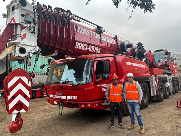 Reparación y mantenimiento de grúas