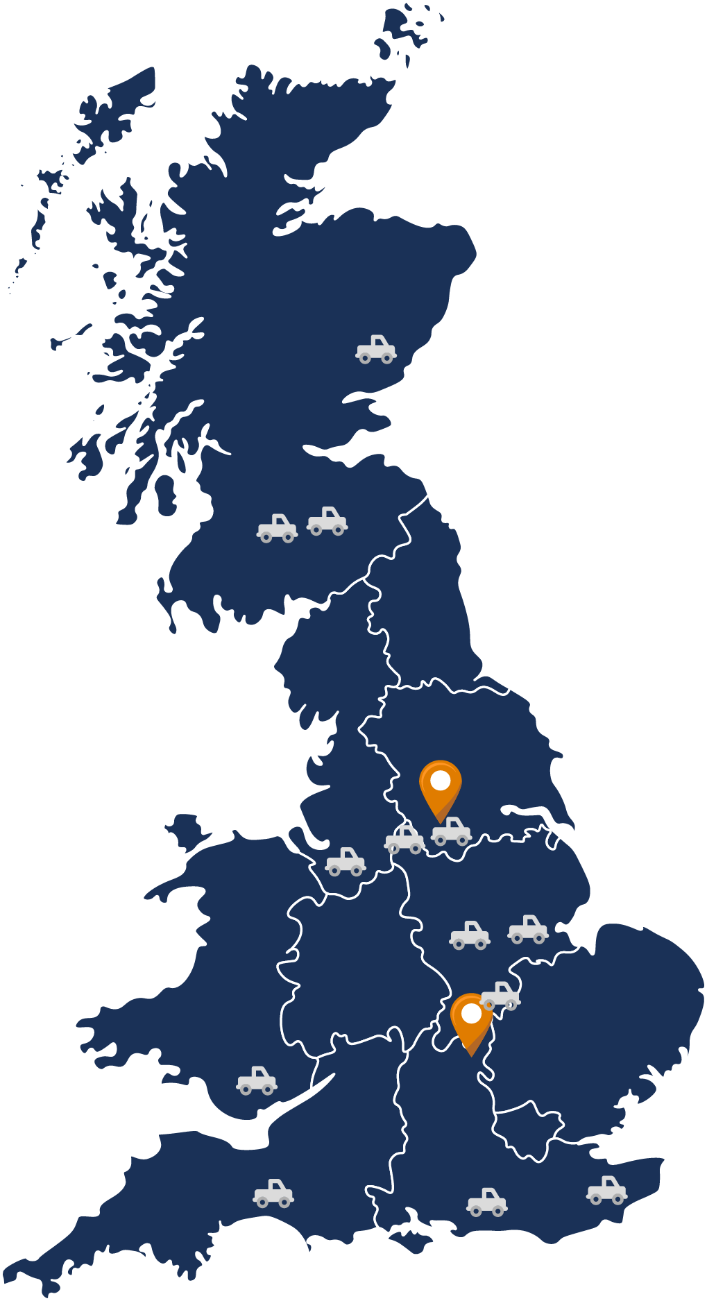 UK MGX Crane Service Locations