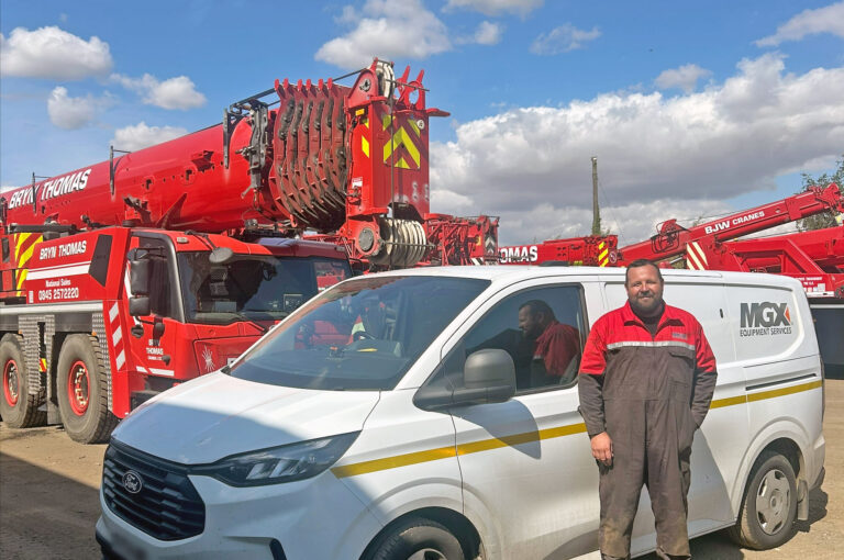 MGX UK builds crane uptime through technical expertise
