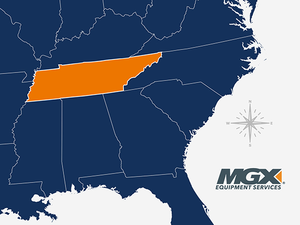 MGX Equipment Services continues to grow and is announcing the grand opening of its newest facility in La Vergne, Tennessee